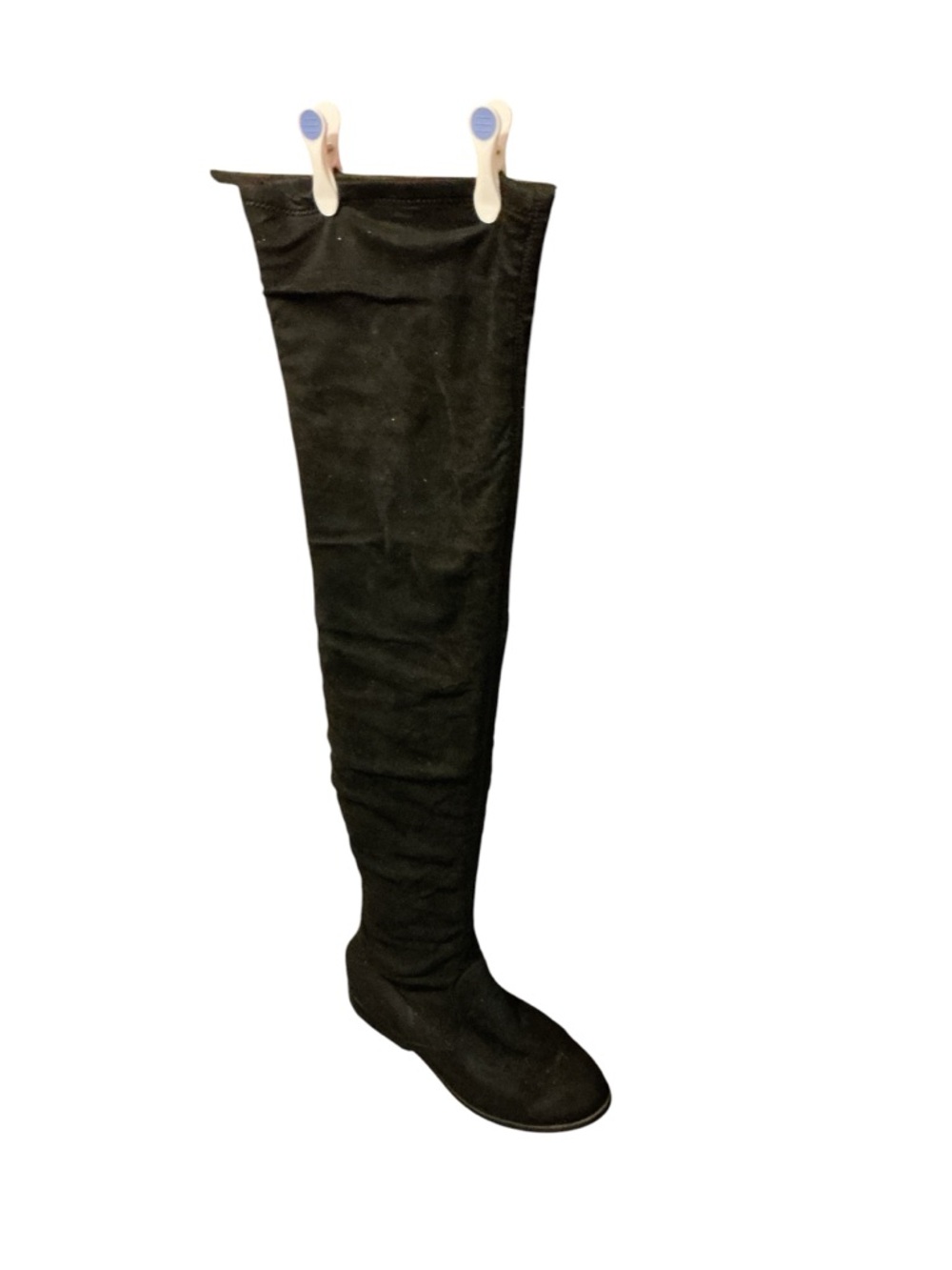 LFL by Lust for Life Black Over-the-Knee Stretch Boots